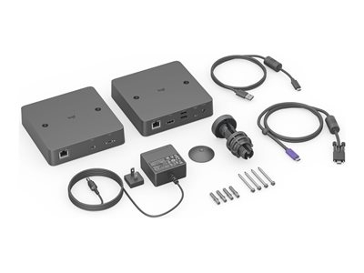 Logitech Extend - Prolongateur audio/vidéo - USB-C, 10Mb LAN - plus de CAT 5e/6 - jusqu'à 100 m