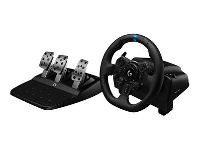 Logitech G G923 - Ensemble volant, pédales et levier de vitesse - filaire - pour Microsoft Xbox One, Microsoft Xbox Series S, Microsoft Xbox Series X, PC