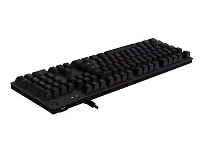Logitech Gaming G512 - Clavier - backlit - USB - Portugais - commutateur : GX Brown Tactile - carbone