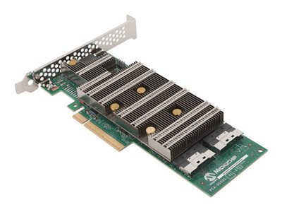 Microchip Adaptec SmartHBA 2200 - Contrôleur de stockage (RAID) - 16 Canal - SATA 6Gb/s / SAS 24Gb/s / PCIe 4.0 (NVMe) - profil bas - RAID RAID 0, 1, 5, 10 - PCIe 4.0 x8