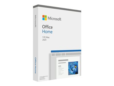 Microsoft Office Home 2024 - Version boîte - 1 PC/Mac - sans support - Win, Mac - anglais - zone euro