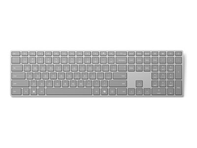 Microsoft Surface Pro Keyboard - Toetsenbord - met trackpad, versnellingsmeter, Surface Slim Pen 2-bewaar- en oplaadbak - AZERTY - Frans - platinum