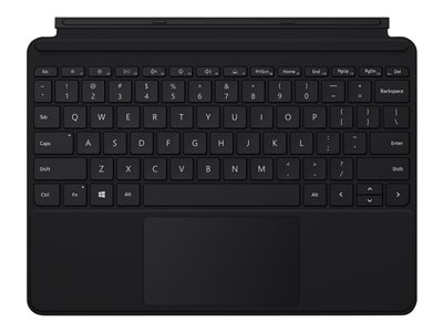 Microsoft Surface Go Type Cover - Clavier - avec trackpad, accéléromètre - rétroéclairé - Français - noir - démo, commercial - pour Surface Go, Go 2