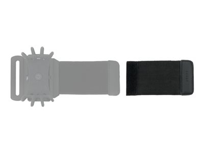 Mobilis - Extension de brassard pour bracelet - élastique, 140 x 75 mm - noir (pack de 10)