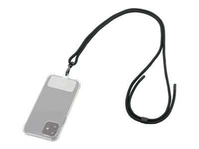 Mobilis - Corde pour housse de protection pour téléphone portable - universel, amovible - noir