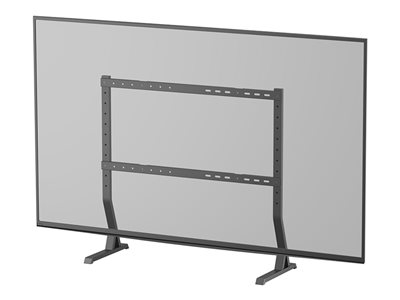Neomounts DS45-430BL18 - Pied - fixé - pour TV - acier - noir - Taille d'écran : 45"-90" - support pour ordinateur de bureau