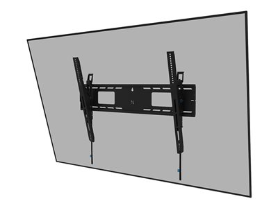 Neomounts LEVEL-750 - Kit de montage - pour TV - robuste - verrouillable - acier - noir - Taille d'écran : 43"-98" - montable sur mur