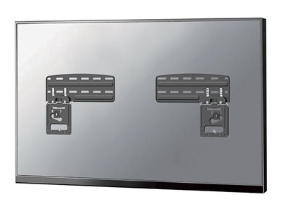 Neomounts WL30-265BL1 - Kit de montage (support mural) - Ultra-plat, fixe - pour panneau LCD d'affichage numérique / écran LCD - acier - noir - Taille d'écran : 43"-85"