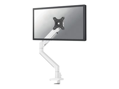 Neomounts NEXT Slim DS70-250WH1 - Kit de montage (bras articulé) - pleine action - pour moniteur - aluminium - blanc - Taille d'écran : 17"-35" - montrable sur bureau