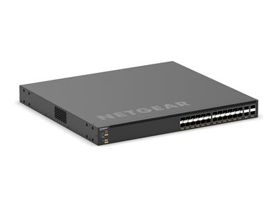 NETGEAR M4350-24F4V - Commutateur - C3 - Géré - 24 x 10 Gigabit SFP+ + 4 x 25 Gigabits SFP28 - Montable sur rack