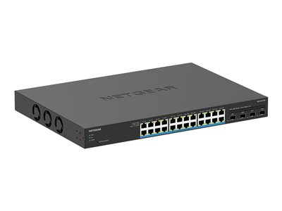 NETGEAR Smart MS324TXUP - Commutateur - 2+/L3 Lite - intelligent - 24 x 100/1000/2.5G (PoE++) + 4 x SFP+ 10 Go (liaison montante) - Montable sur rack, de bureau - PoE++ (720 W)