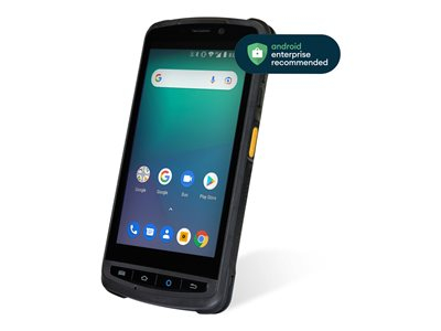 MT90 Orca Pro II Mobile Computer 5in TS 2D CMOS Mega Pixel imager with Laser Aimer (CM6x) 6GB/128GB BT WiFi 4G GPS NFC and Camera. Incl. USB-C cable battery rubber boot and multiplug adapter. Android