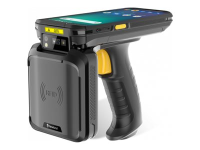 Newland MT93 Megattera Pro UHF - Terminal de collecte de données - robuste - Android 13 GMS - 64 Go - 5.5" couleur (720 x 1440) - front camera + top camera - lecteur de code à barres - (imageur 2D) - Logement microSD - Wi-Fi 6E, Bluetooth - 4G