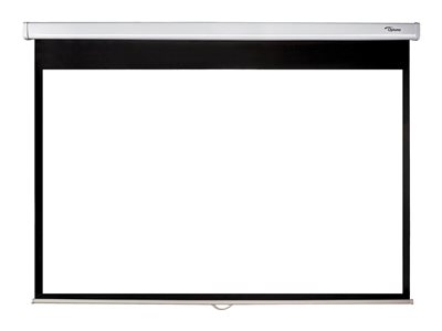 Optoma DS-9120MGA - Écran de projection - montable au plafond, montable sur mur - 120" (305 cm) - 16:9 - Matte White - blanc - pour Optoma H185X, HZ40STx