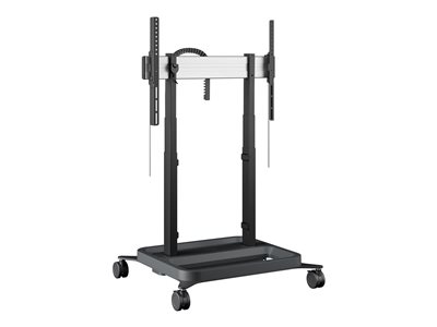 Optoma RISE 5305 - Chariot - levage motorisé - pour écran plat - avec anti-collision - noir - Taille d'écran : up to 86"