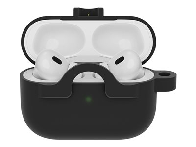 OtterBox - Couvercle de boîtier pour boîtier de chargement des écouteurs sans fil - tire noir (noir) - pour Apple AirPods Pro (1ère génération, 2e génération)