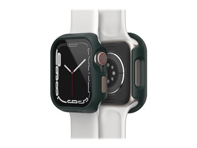 OtterBox Eclipse - Coque de protection couvercle avant pour montre intelligente - avec protection d'écran - sagebrush (vert) - pour Apple Watch Hermès Series 7, Hermès Series 9, Nike Series 7, Series 7, Series 8, Series 9