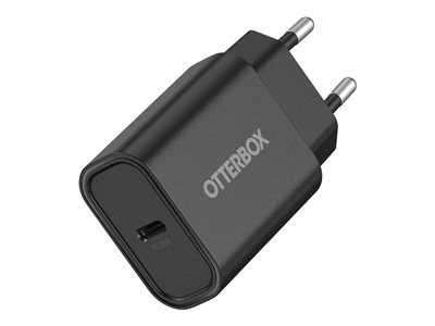 OtterBox - Adaptateur secteur - 20 Watt - PD (USB-C) - noir