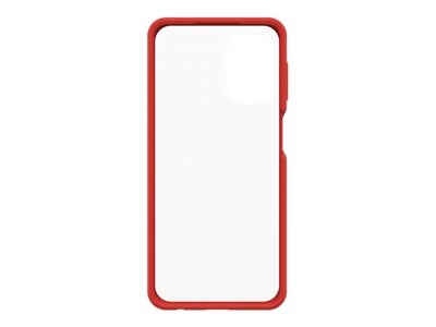OtterBox React Series - Coque de protection pour téléphone portable - clair, rouge power - pour Samsung Galaxy A32 5G