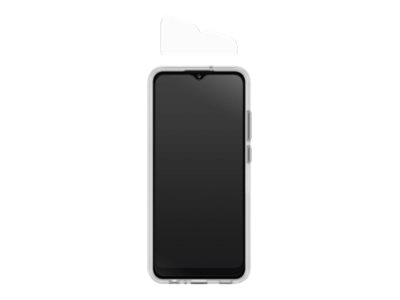 OtterBox React Series - Coque de protection pour téléphone portable - clair - avec protection d'écran Trusted Glass - pour Samsung Galaxy A02s