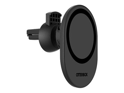 OtterBox - Support pour voiture pour téléphone portable - pour MagSafe - noir - pour Apple iPhone 12, 12 mini, 12 Pro, 12 Pro Max