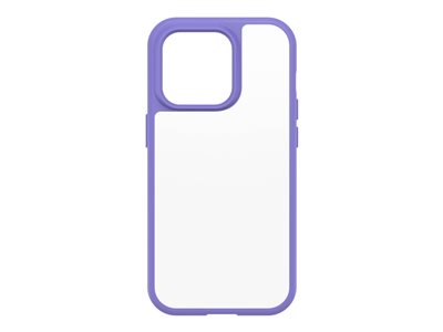 OtterBox React Series - Coque de protection pour téléphone portable - antimicrobien - polycarbonate, caoutchouc synthétique - purplexing - pour Apple iPhone 14 Pro