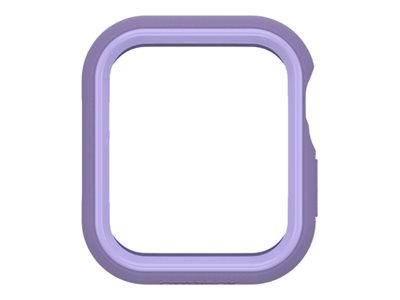 OtterBox EXO EDGE - Pare-chocs pour montre intelligente - polycarbonate, TPE - réinitialisation du violet - pour Apple Watch (44 mm)