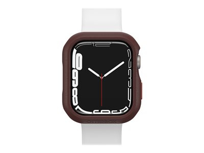 OtterBox - Pare-chocs pour montre intelligente - 45mm - polycarbonate - rouge brique - pour Apple Watch (45 mm)