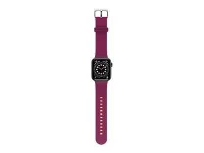 OtterBox - Bracelet pour montre intelligente - vérification du pouls (rose foncé/rouge) - pour Apple Watch Hermès Series 9, SE 3, Series 10, Series 11, Series 9, Ultra 2, Ultra 3