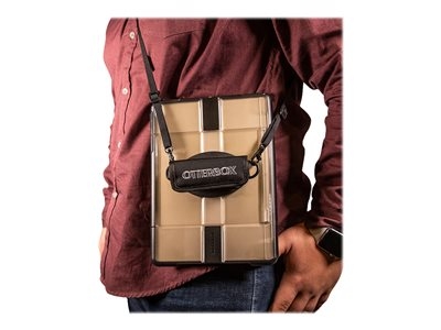 OtterBox Hand and Neck Strap - Kit de sangles pour sacoche pour étui de transport, tablette - noir - pour P/N: 77-60950, 77-61002, 77-61128, 77-62177, 78-52029, 78-52032, 78-52040, 78-52142