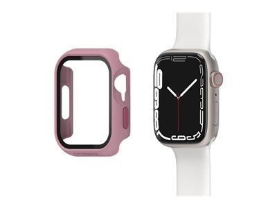 OtterBox Eclipse - Pare-chocs pour montre intelligente - avec protection d'écran - morganite mauve (rose) - pour Apple Watch (45 mm)