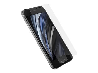 OtterBox Alpha Glass - Protection d'écran pour téléphone portable - verre - clair - pour Apple iPhone 6, 6s, 7, 8, SE (2e génération), SE (3rd generation)