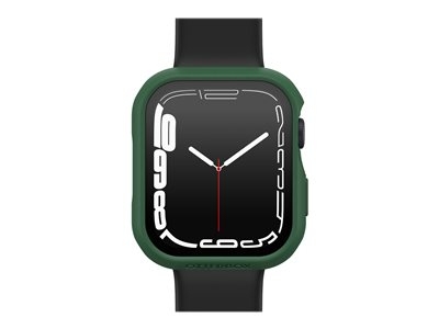 OtterBox Eclipse - Pare-chocs pour montre intelligente - avec protection d'écran - envie verte - pour Apple Watch (45 mm)