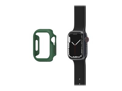 OtterBox - Pare-chocs pour montre intelligente - 41 mm, antimicrobien - polycarbonate, 90 % de plastique recyclé - vert - pour Apple Watch Series 7 (GPS + Cellular), Series 7 (GPS)