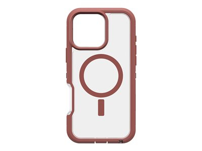 OtterBox Defender Series XT - Coque de protection pour téléphone portable - robuste - compatibilité avec MagSafe - rouge brique - pour Apple iPhone 16 Pro Max