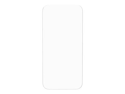 OtterBox - Protection d'écran pour téléphone portable - pour machine à cribler - verre - clair - pour Apple iPhone 15
