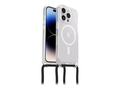 OtterBox React Series - Coque de protection pour téléphone portable - collier - compatibilité avec MagSafe - clair - pour Apple iPhone 14 Pro