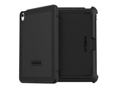 OtterBox Defender Series - Boîtier de protection pour tablette - robuste - polycarbonate, élastomère thermoplastique (TPE) - noir - pour Apple 10.9-inch iPad Air (4ème génération, 5ème génération); 11-inch iPad Air (M2, M3)