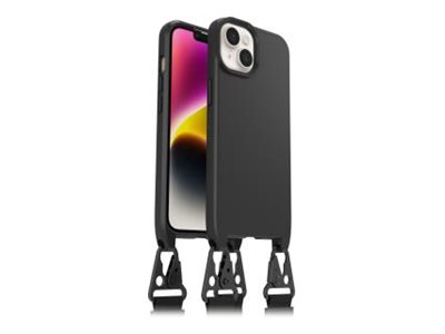 OtterBox React Series - Coque de protection pour téléphone portable - collier - compatibilité avec MagSafe - noir - pour Apple iPhone 14