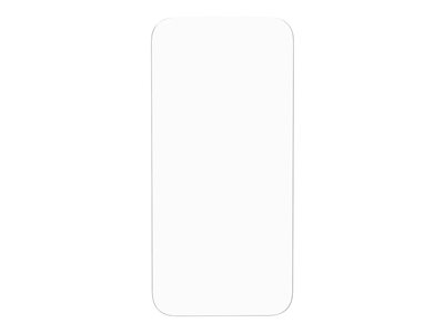 OtterBox Premium - Protection d'écran pour téléphone portable - antimicrobien - verre - clair - pour Apple iPhone 15 Plus