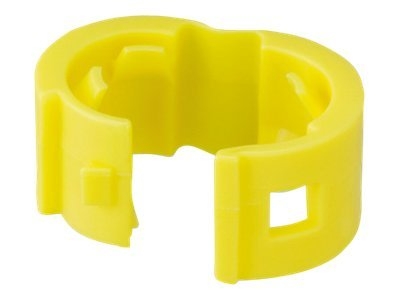 Panduit Patch Cord Color Band - Marqueur pour câble - jaune (pack de 25)