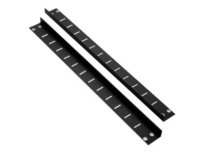 Panduit - Kit de rails pour armoire - arrière - noir - 18U