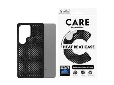 CARE by PanzerGlass Heat Beat - Coque de protection pour téléphone portable - polyuréthanne thermoplastique (TPU), polycarbonate, graphène - pour Samsung Galaxy S25 Ultra