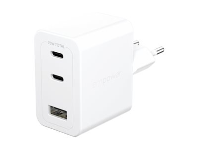 PGE Turbo 70W 2 x USB-C+USB-A EU White