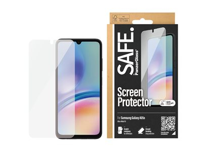 SAFE. by PanzerGlass - Protection d'écran pour téléphone portable - coupe ultra-large - verre - pour Samsung Galaxy A05s