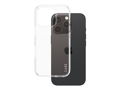 SAFE. by PanzerGlass - Coque de protection pour téléphone portable - polycarbonate, polyuréthanne thermoplastique (TPU) - clair - pour Apple iPhone 16 Pro