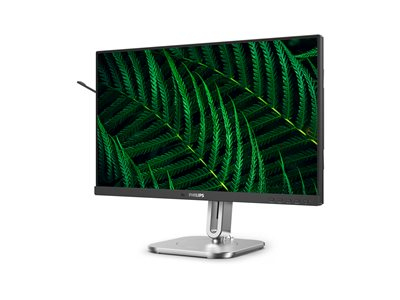 Philips 24B2G5200 - Écran LED - 24" (23.8" visualisable) - 1920 x 1080 Full HD (1080p) @ 100 Hz - IPS - 1500:1 - HDMI, VGA, DisplayPort - haut-parleurs - Charbon