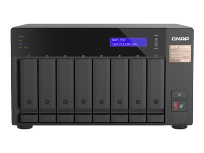 QNAP QVP-63B - NVR - 8 canaux - en réseau