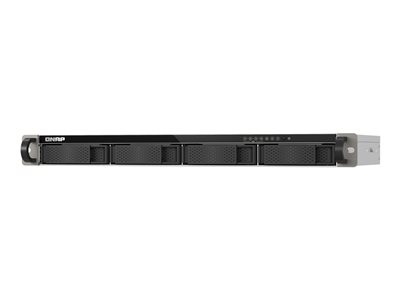 1U 4-BAY SHORT-DEPTH NAS ARM 4C 1.7GHZ 4GB DDR4 RAM 1 X 10GBE SFP+ 2 X 2.5GBE 4 X USB 3.2 GEN1 4 X 3.5/2.5 SATA 6GB/S DRIVE BAYS 1 X 100W