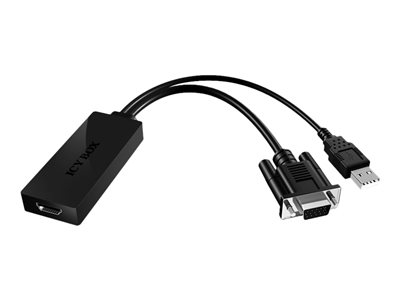 ICY BOX IB-AC512 - Convertisseur vidéo - VGA - HDMI